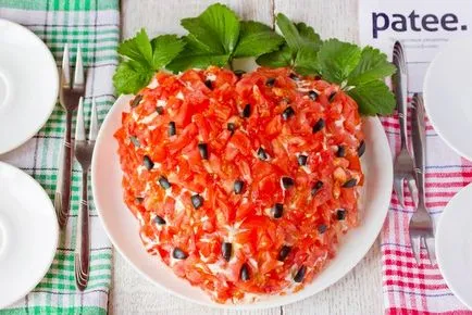 Cum vă aranja salata acasă gustoase - pas cu pas rețete cu fotografii