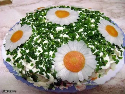 Cum vă aranja salata acasă gustoase - pas cu pas rețete cu fotografii