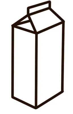 Cum de a desena un lapte creion treptat, lessdraw (pas cu pas) Cum de a desena un lapte creion treptat, lessdraw