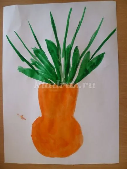 Cum de a desena un buchet de lalele cu copiii pas cu pas (G.) Cum de a desena un buchet de lalele cu copiii pas cu pas