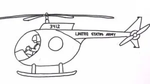 Cum de a desena un elicopter