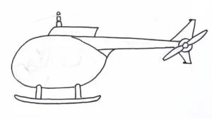 Cum de a desena un elicopter