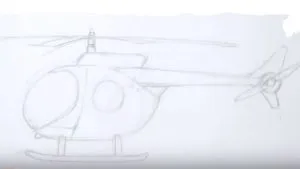 Cum de a desena un elicopter