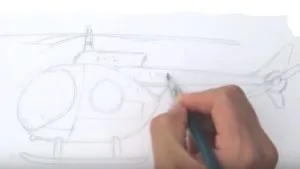 Cum de a desena un elicopter