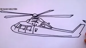 Cum de a desena un elicopter