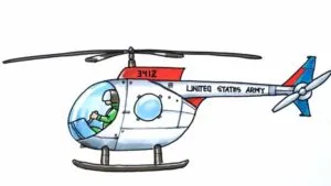 Cum de a desena un elicopter