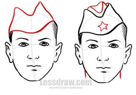 Cum de a desena un soldat gradat creion, lessdraw