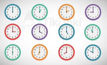 Cum să învețe copilul să spună ora de ceas rapid și productiv