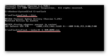 Cum de a actualiza nvidia bios placa video