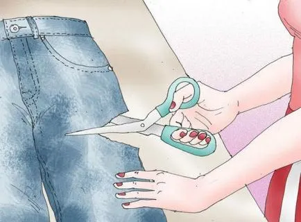 Cum să taie blugi pentru pantaloni scurți, fac femei sau bărbați pantaloni scurți (masculin) Cum să taie blugi pentru pantaloni scurți, fac femei sau bărbați pantaloni scurți