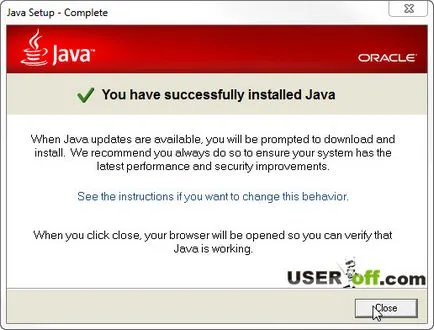 Cum de a actualiza java