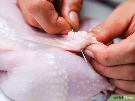 Cum de a separa carnea de oase de păsări de curte (curcan sau de pui)