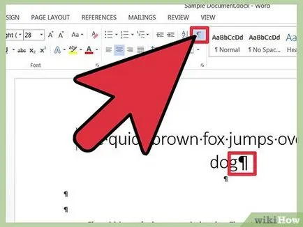Cum se dezactivează afișarea simbolurilor paragrafului în Microsoft Word (dezactivare) Cum se dezactivează afișajul de paragraf în Microsoft Word