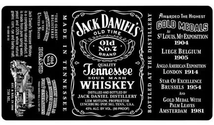 Cum de a distinge un fals whisky Dzhek Deniels de original