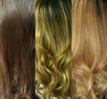 Cum se ascunde de la bruneta la blonda