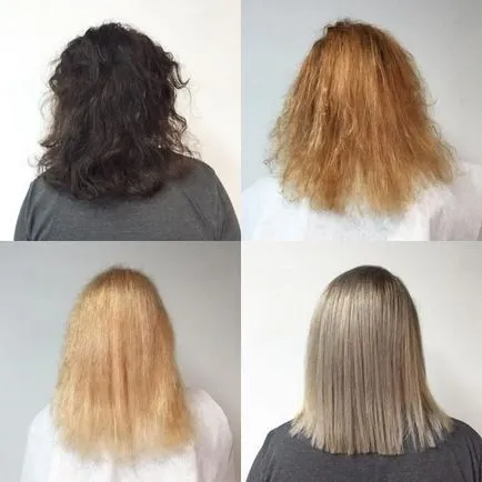 Cum se ascunde de la bruneta la blonda