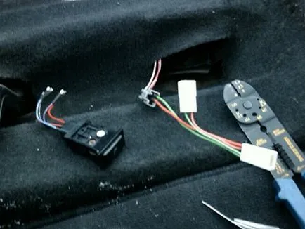 Cum se conectează Incalzit armele jos, electrician auto (conecta) Cum se conectează încălzirea în jos armele lor, electrician auto