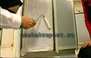 Ca mobilier vopsea lustruita 1 (lac vechi) Cum să picteze mobilier lustruit 1
