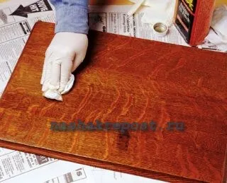 Cum să picteze mobilier lustruit 1 (mobilier) Cum să picteze mobilier lustruit 1