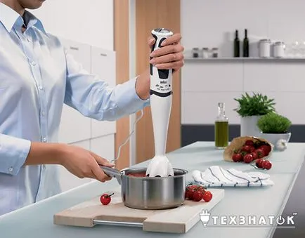 Cum se utilizează blender (imersie și staționară) (bucătărie) Cum se utilizează blender (imersie și staționare)