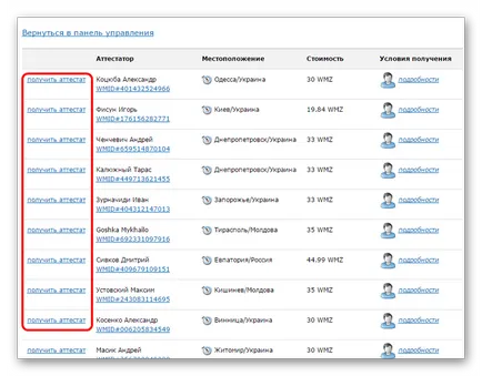 Cum se obține un oficial sau un certificat personal WebMoney (get) Cum se obține o WebMoney formală sau personal certificat