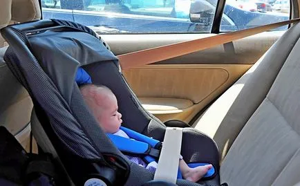 Cum de a transporta copiii în mașină până la un an pentru a alege avtolyulki (dreapta) Cum de a transporta în mașină, copiii pentru a alege avtolyulki