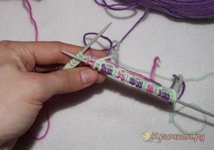 Cum să tricot modele jacquard