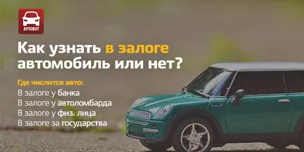 Cum de a verifica masina de garanție în bancă și alte baze de date
