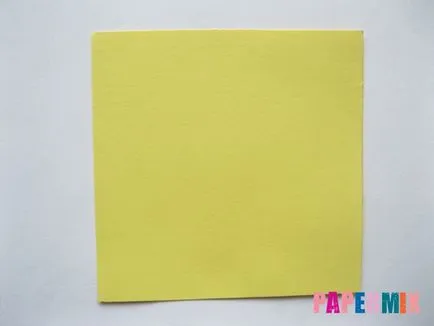 La fel de simplu pentru a face hârtie de vulpe etapizat