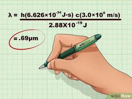 Cum de a calcula lungimea de undă