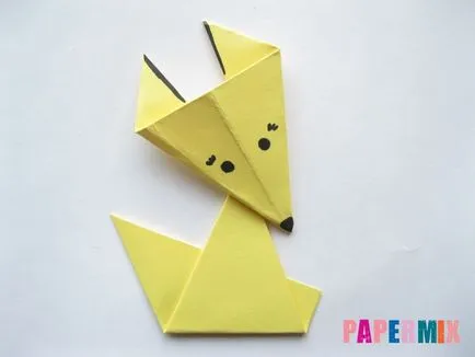 La fel de simplu pentru a face hârtie de vulpe etapizat