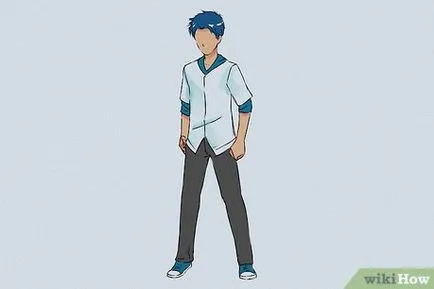 Cum să atragă corpul uman în stilul de anime