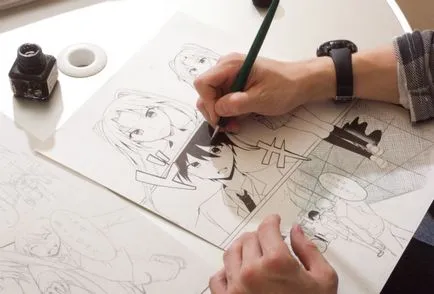 Cum de a desena manga