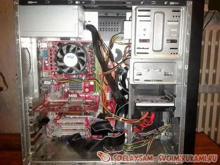 Cum să demontați computerul și curățați-l, o clasă de master, cu propriile lor mâini