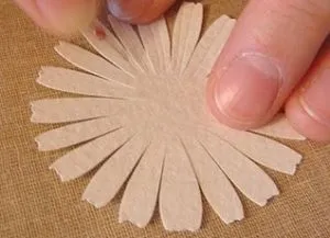 Cum de a face daisy de hârtie