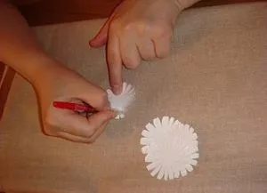 Cum de a face daisy de hârtie