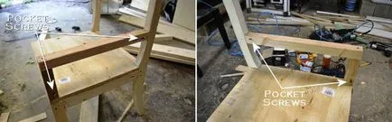 Cum sa faci un scaun cu mâinile pline la ghidul de acasă, fotografii