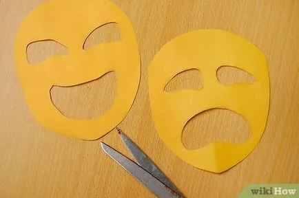 Cum sa faci o masca de carton colorat