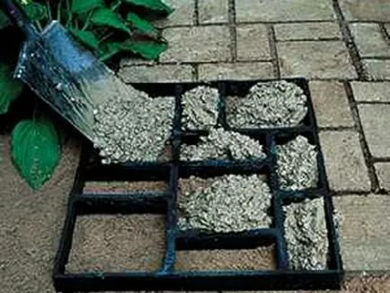 Cum de a face o cale de grădină ieftin cu propriile sale mâini alegerea materialului și a instrucțiunilor de stabilire (grădină) Cum de a face o cale de grădină ieftin cu propriile sale mâini alegerea instrucțiunilor materiale și instalare