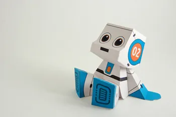 Cum sa faci un robot de hârtie cu mâinile (pentru a face hârtia de robot) Cum sa faci un robot de hârtie cu mâinile