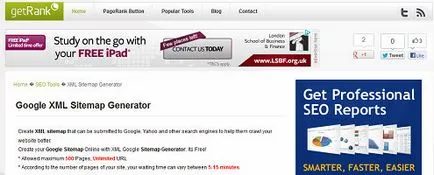 Cum de a genera sitemap-uri XML și ce să facă în continuare (de învățare) Cum de a genera sitemap-uri XML și ce să facă în continuare