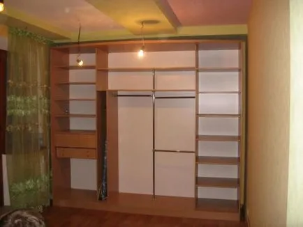 Cum de a face built-in dulap glisante cu mâinile lui pas cu pas instrucțiunile, fotografii și video