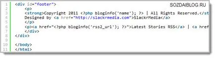 Cum de a crea un șablon tema pentru WordPress (WordPress)