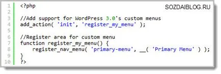 Cum de a crea un șablon tema pentru WordPress (WordPress)