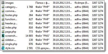 Cum de a crea un șablon tema pentru WordPress (WordPress)
