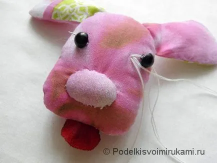 Cum să coase un câine de jucărie (cusatura) Cum să coase un câine de jucărie