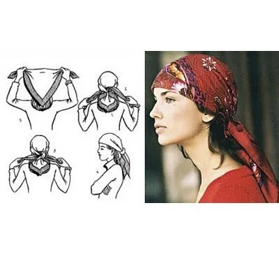 Ca elegant cravată o eșarfă pe cap 3 dintre cele mai bune moduri de a