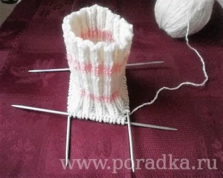 Cum să tricota șosete pe ace 5 pentru incepatori - site-ul de sex feminin - poradka
