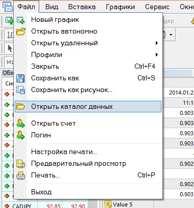 Cum se setează indicatorul în MetaTrader 4 (instalare) Cum se setează indicatorul în MetaTrader 4