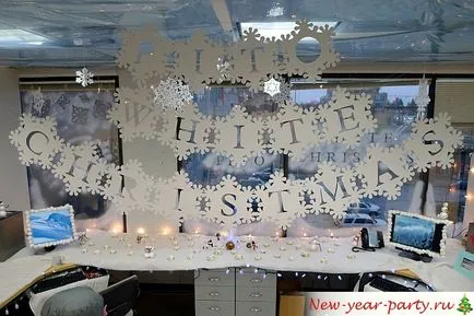Cum de a decora biroul pentru noul an 2018 idei decor 50 de fotografii cu propriile sale mâini (de birou) Cum de a decora biroul pentru noul an 2018 idei decor 50 de fotografii cu propriile lor mâini